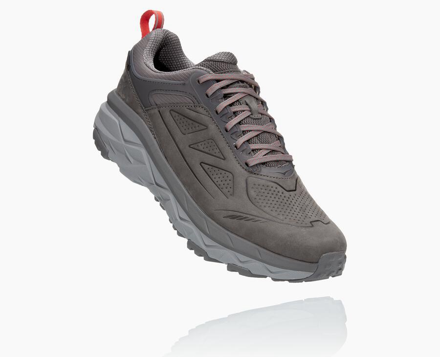 Hoka One One Spor Ayakkabı Erkek Gri - Challenger Kısa Gore-Tex - TN5162709